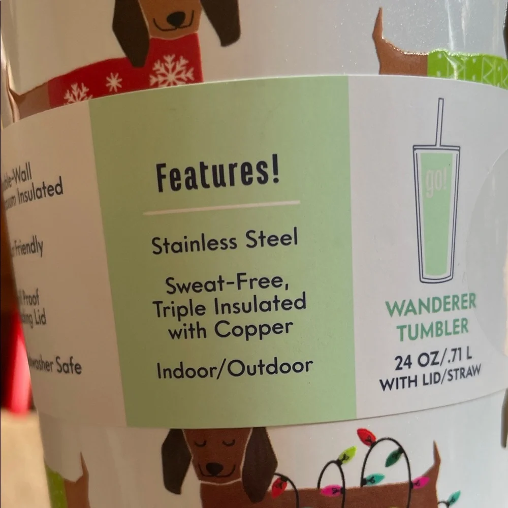 Wander festive tumbler